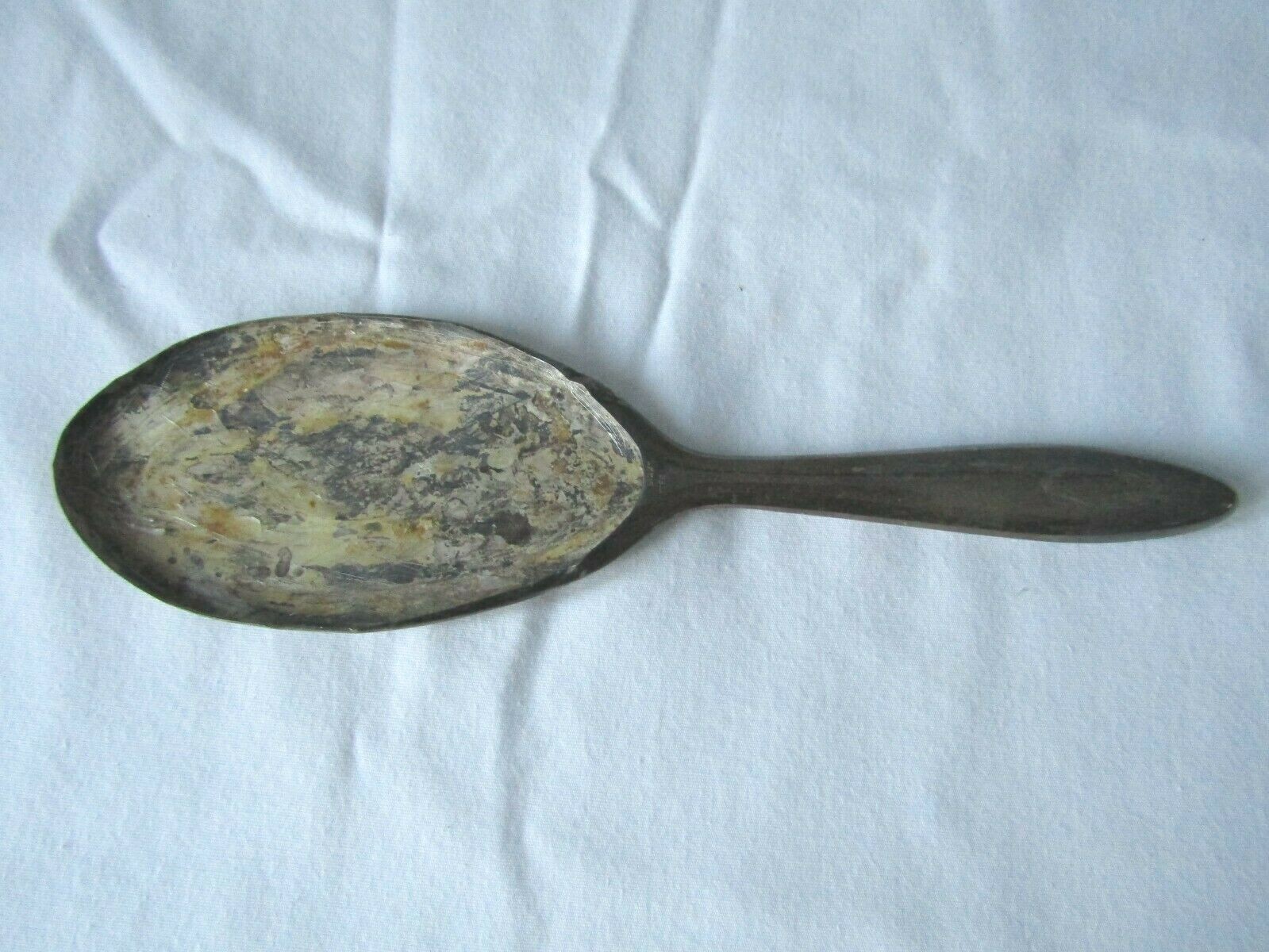 Antique Birks Sterling Silver Hair Brush As Is ~ No Brush Scrap Sterling 72g