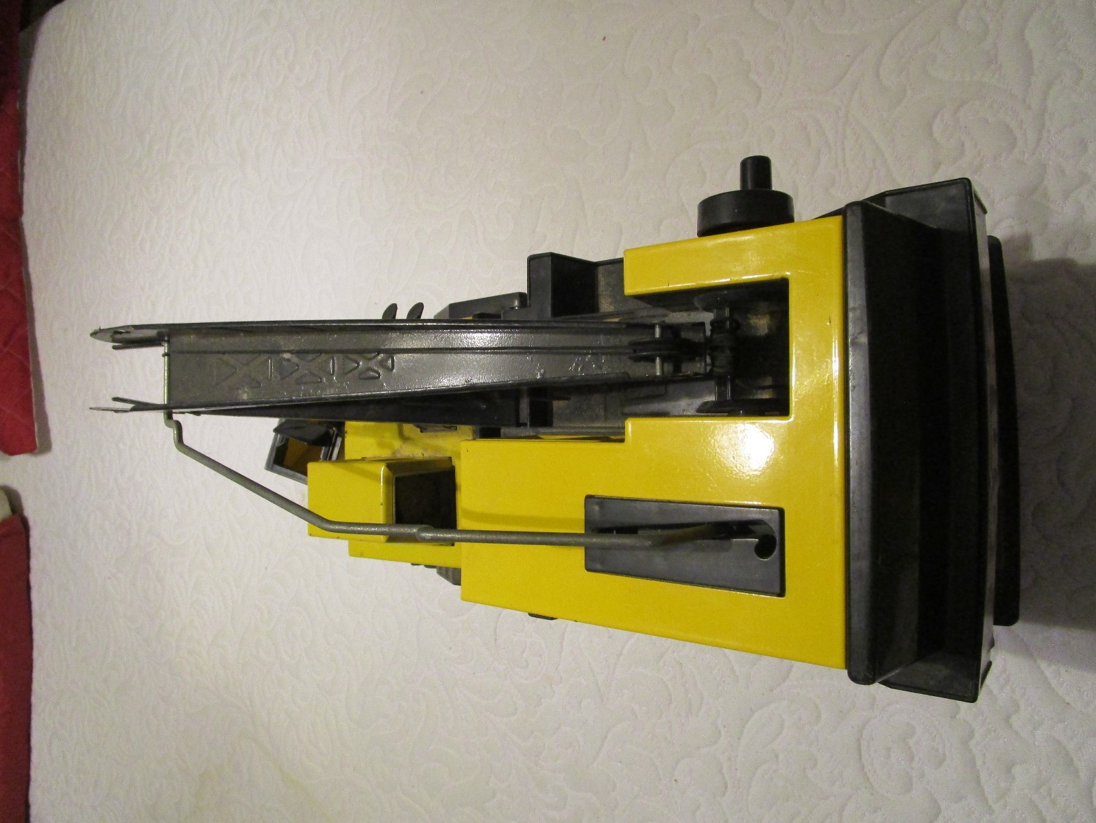 Vintage Tonka Turbo Diesel Mighty Crane Black Clam Bucket Steel Truck