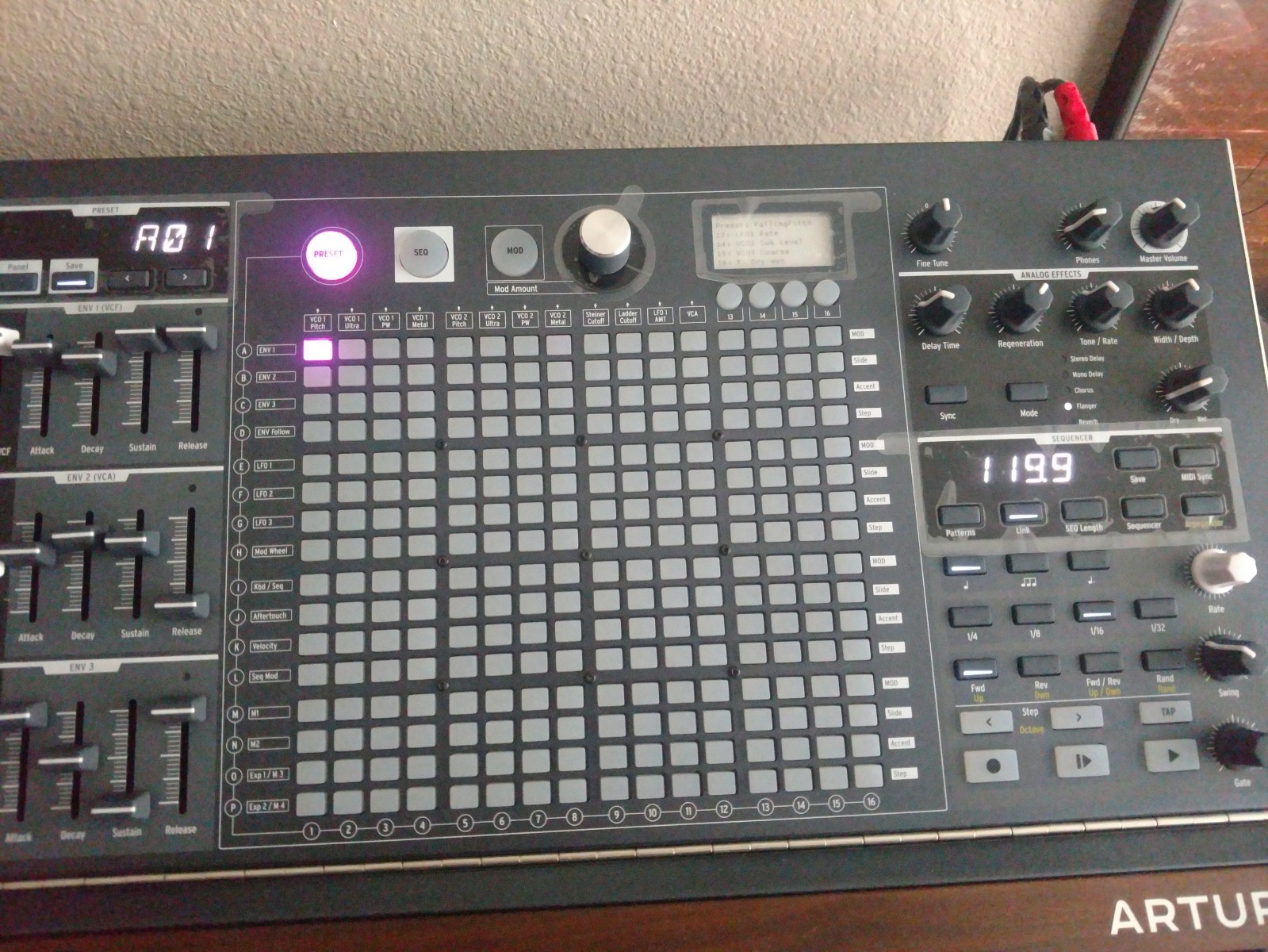 Arturia MatrixBrute Analog Matrix Synthesizer 49 Key Dual Brute Series !!