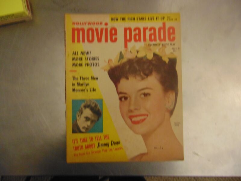 Natalie Wood James Dean Hollywood Movie Parade Magazine Nov 1956 #m1938
