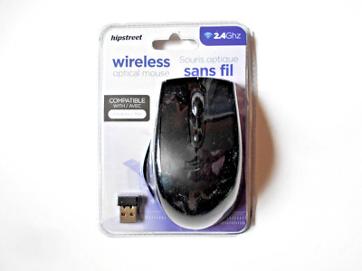 Hipstreet 24Ghz Wireless Optical Mouse No. HS-WMS02 for Windows/Mac