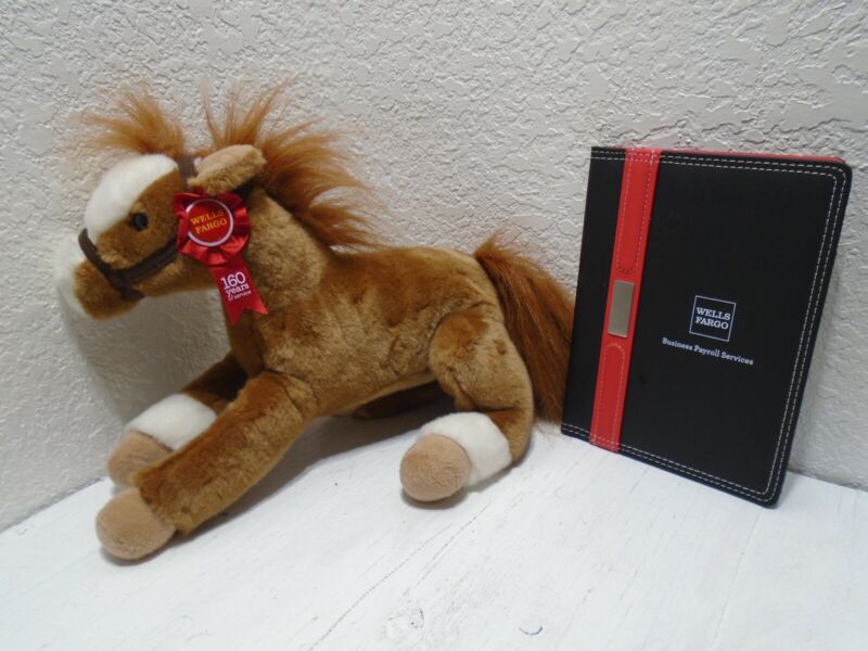Pre-Owned Wells Fargo Legendary Pony Mack 2012 Plush 160 Year Anniversary 14" an