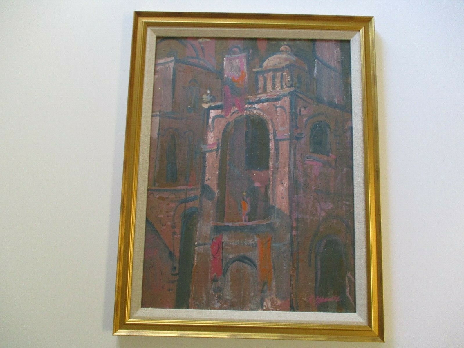 KERMIT EPPERSON B.1913 PAINTING AMERICAN EXPRESSIONISM MODERNISM REGIONALISM 