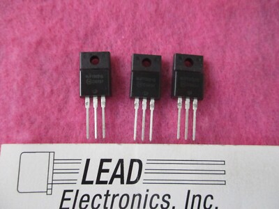 QTY3 ONSEMI MJF15031G TO-220/PKG PNP TRANSISTOR FREE SHIPPING.