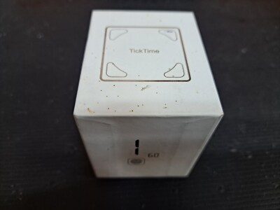 Ticktime Cube Black Type-C Digital Pomodoro Timer With Manual