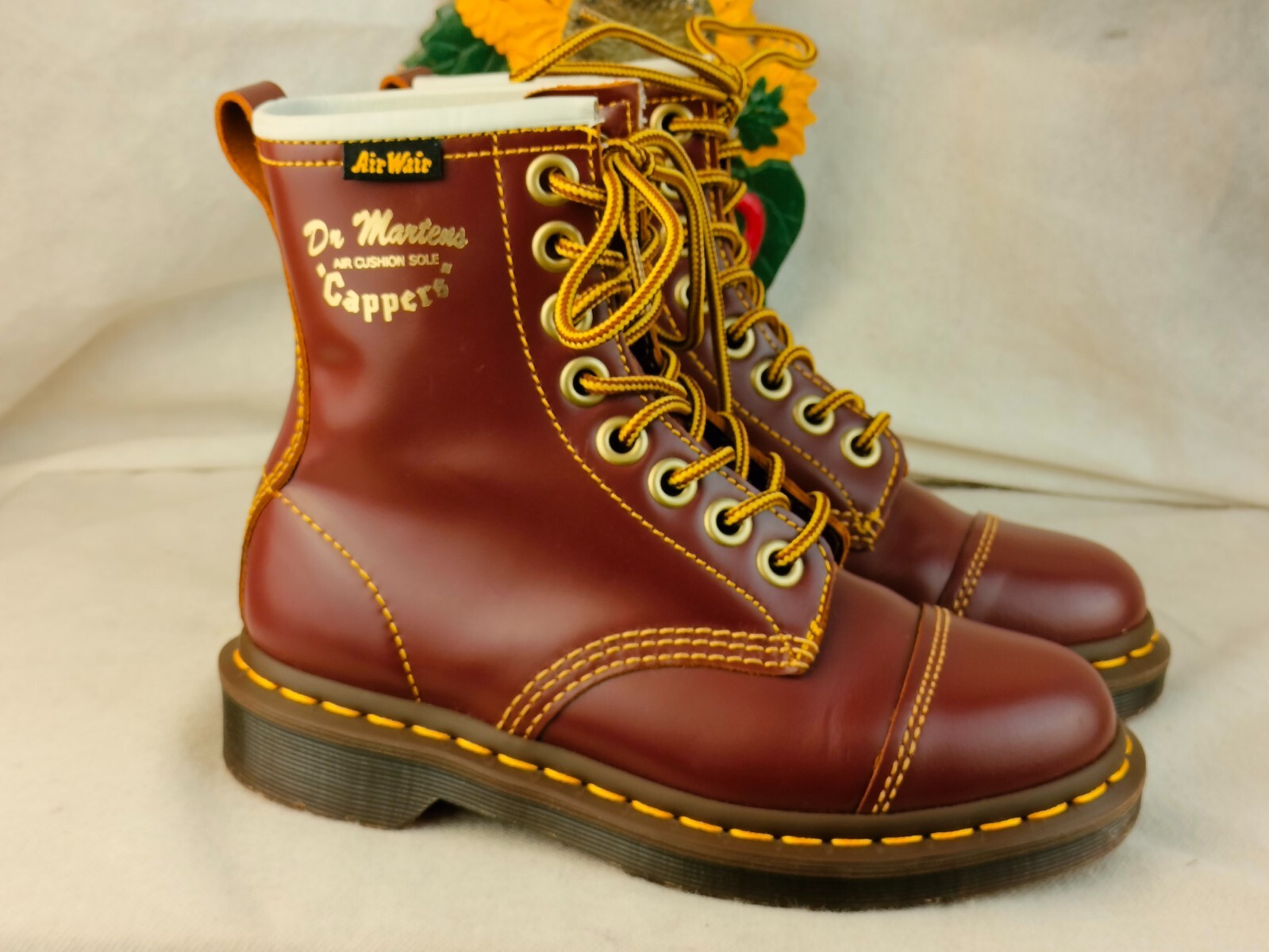 Dr. Martens Cappers ブラックブーツ UK 7 ORIGINAL BOOTS & SHOES | Dr martens Cappers black vintage