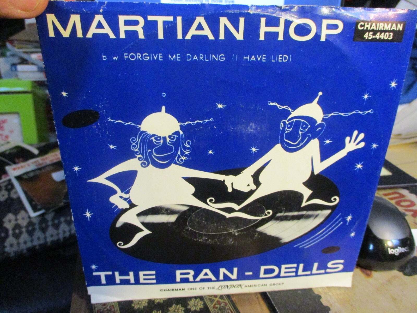 洋楽 DMZ US sire original PRESSING promo LP 1963 THE RAN-DELLS Martian Hop US Pic Sleeve 7