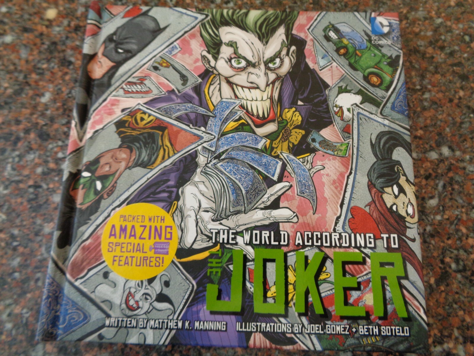 The World According to The Joker (Hardcover, Brand New) Insight