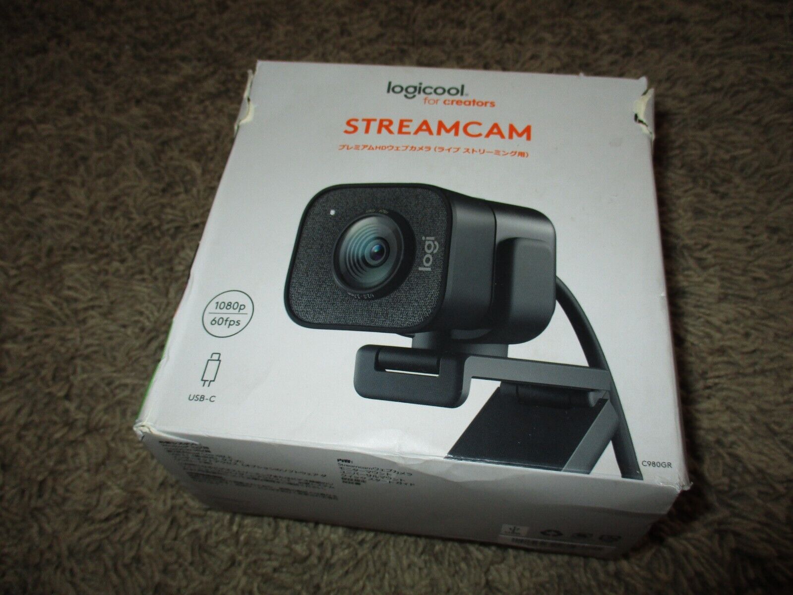LOGITECH* STREAMCAM Logitech for Creators Streaming WebCam LOGITECH* STREAMCAM Logitech for Creators Streaming WebCam
