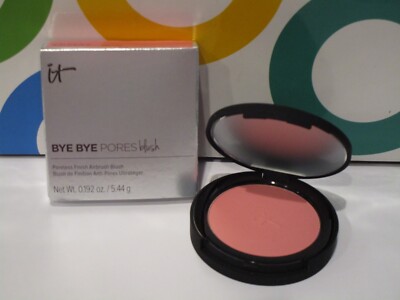 IT COSMETICS ~ BYE BYE PORES BLUSH AIRBRUSH BLUSH ~ JE NE SAIS QUOI ~ 0.192 OZ