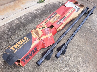 Thule No 754 XT Rapid Railing Carrier Car Roof Rack Rail System Crossbars Clamp