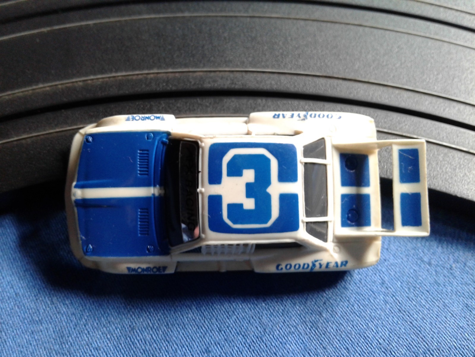 AFX BMW MONROE #3 SLOT CAR BODY