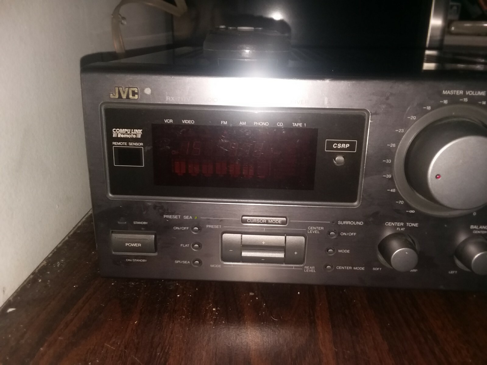 JVC RX-717 + Remote - Works Great