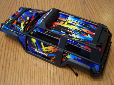 Fits Traxxas 1/16 Summit Rock n Roll Body W/ Exo Cage & LED Light Set 72054-4