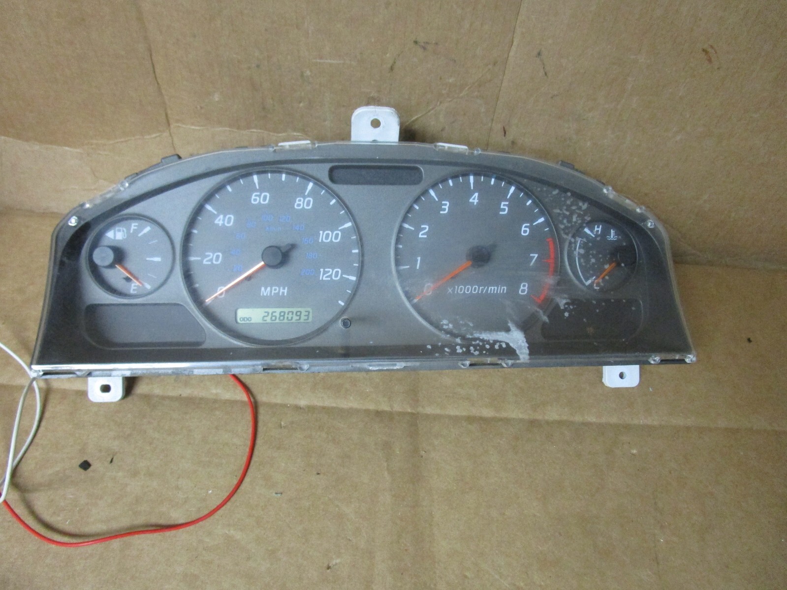 03 2003 Nissan Sentra Speedometer Instrument Cluster 268k