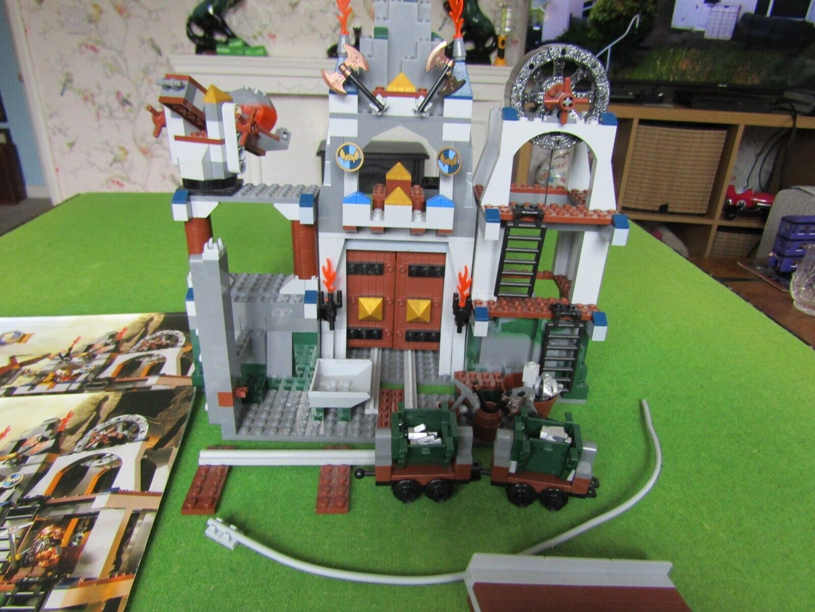 Lego Dwarf Mining Castle 7036 95 Complete No Figures Sold As Seen eBay