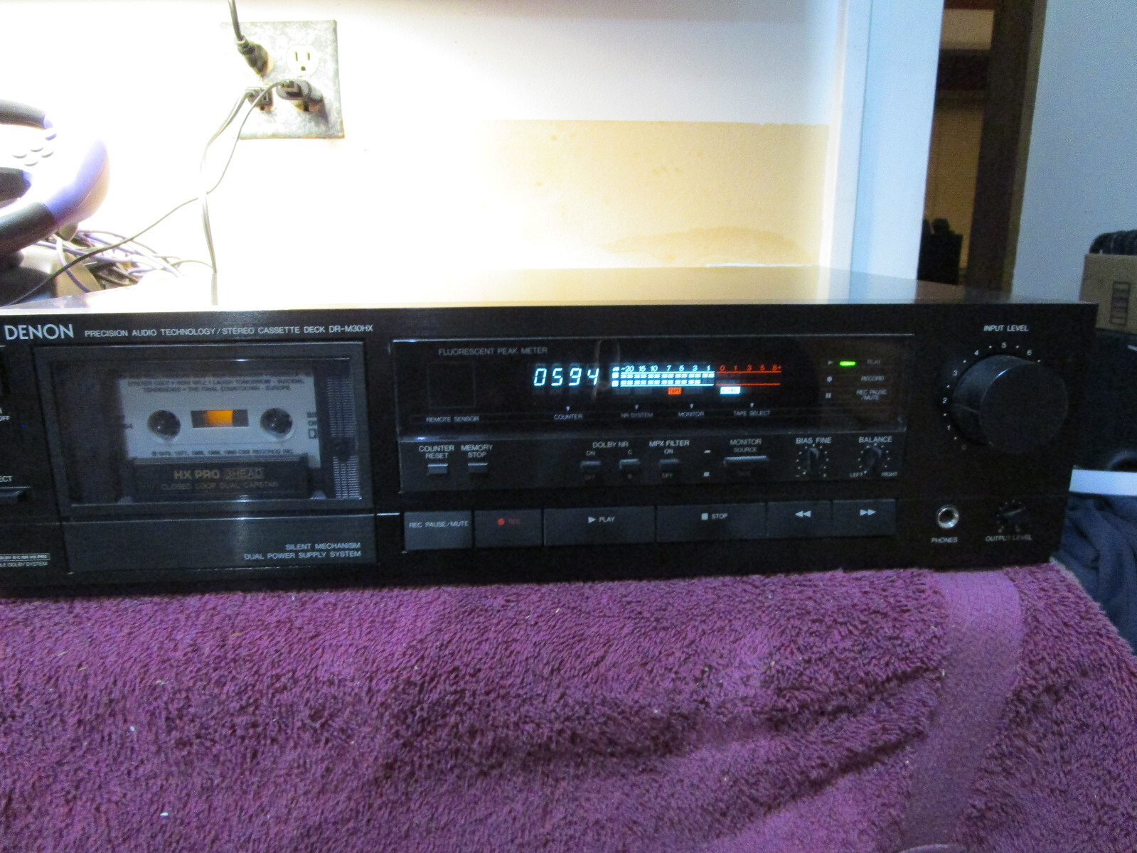 3ヘッド【美品】DENON DR M25HX 動作快調 1008502 - メルカリ
