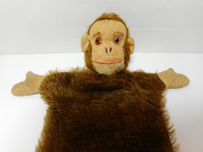 steiff monkey puppet