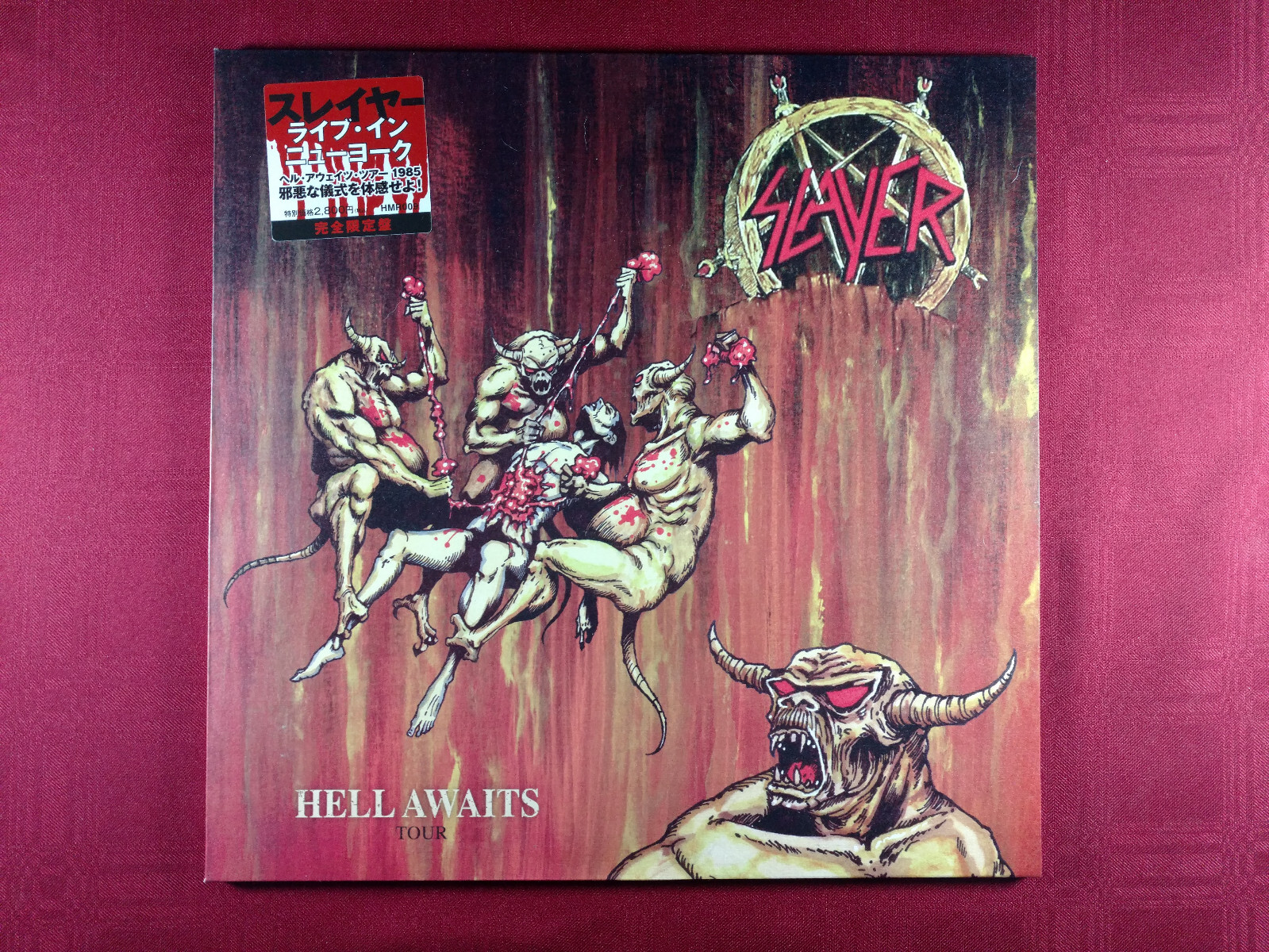 Slayer（スレイヤー）/ Hell Awaits 12インチLP image-1-url_thumbnail.webp