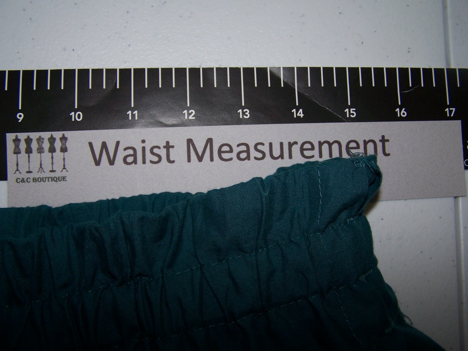 Vintage Sam's 835 Square Dance Petticoat Soft, Teal, Adj Length, Waist 30-46
