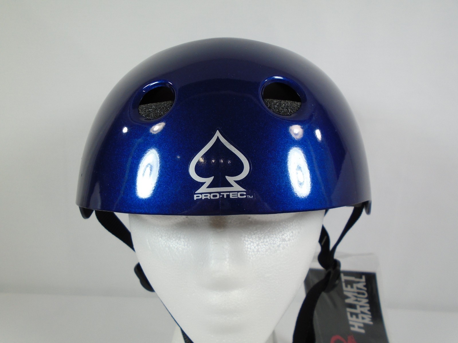 Glass Blue Pro-Tec Classic Skate Helmet Small Skateboard Roller Derby Bike