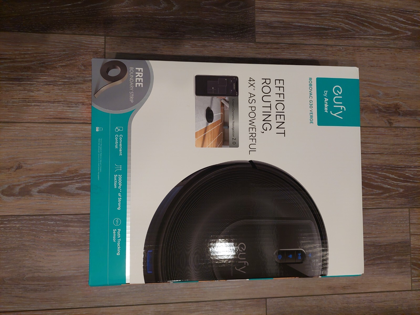 Anker Eufy Robovac G30 Verge Black Robotic Vacuum Cleaner