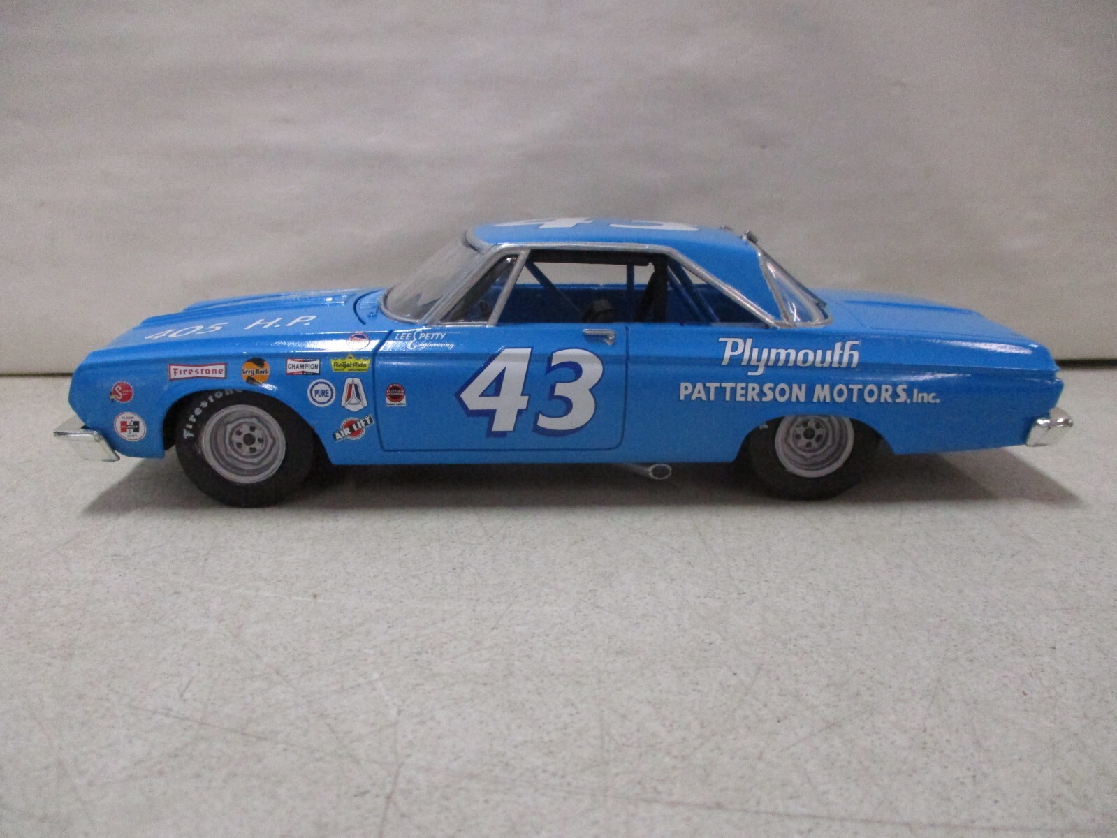 ミニカー Richard Petty 1964 Plymouth Belvedere#43 Richard Petty's Classic 1964 Plymouth Belvedere #43 Blue