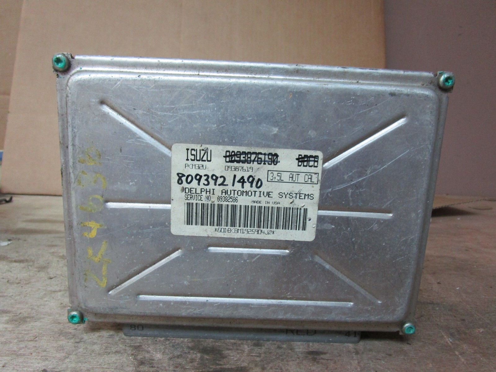 00 2000 Isuzu Trooper Engine Control Module Computer ECM ECU