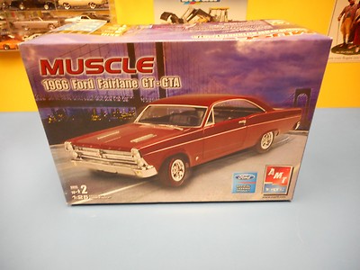 AMT /ERTL 1966 FORD FAIRLANE GT-GTA NO PLASTIC ON OUTER BOX