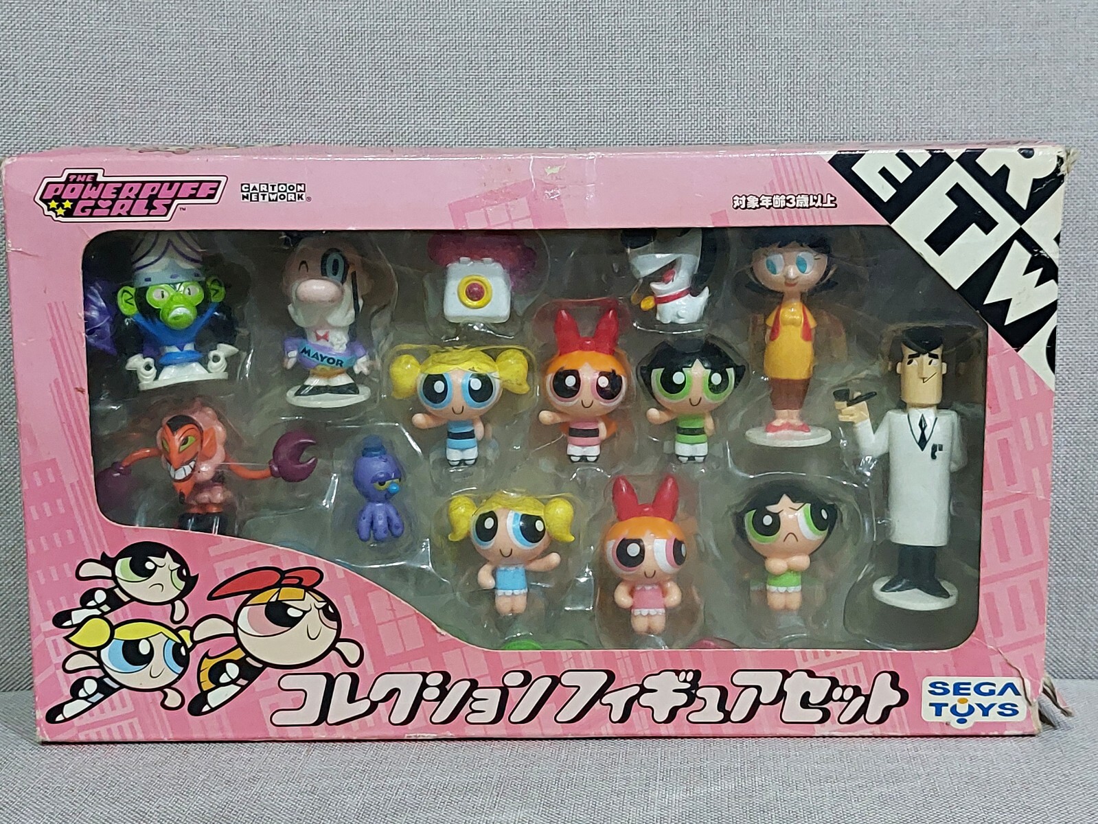 The Powerpuff Girls ビニールフィギュアセット ザパワーpuff Girls ビニールフィギュアセット