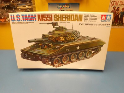 Tamiya Us Tank M551 Sheridan Objet 89541 Neuf en Boîte Ouverte