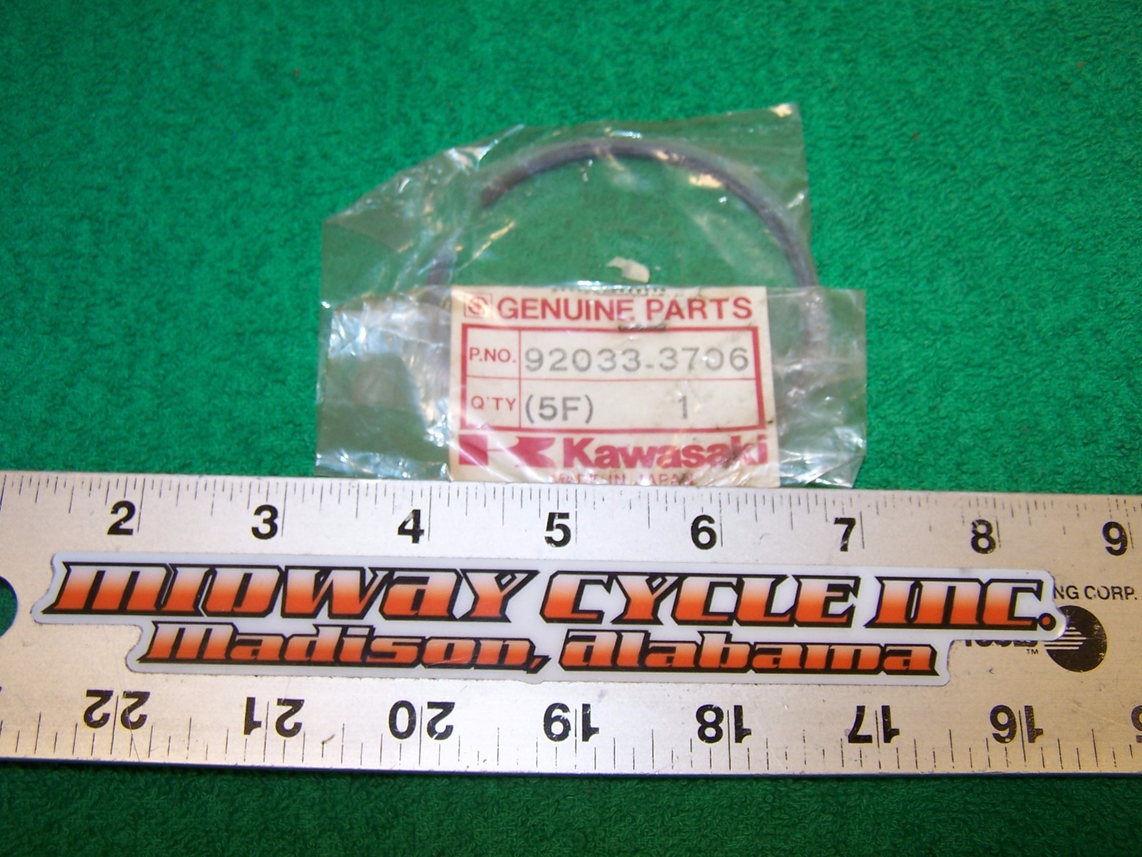 KAWASAKI JS300 STARTER MOTOR SNAP RING 92033-3706 JS 300
