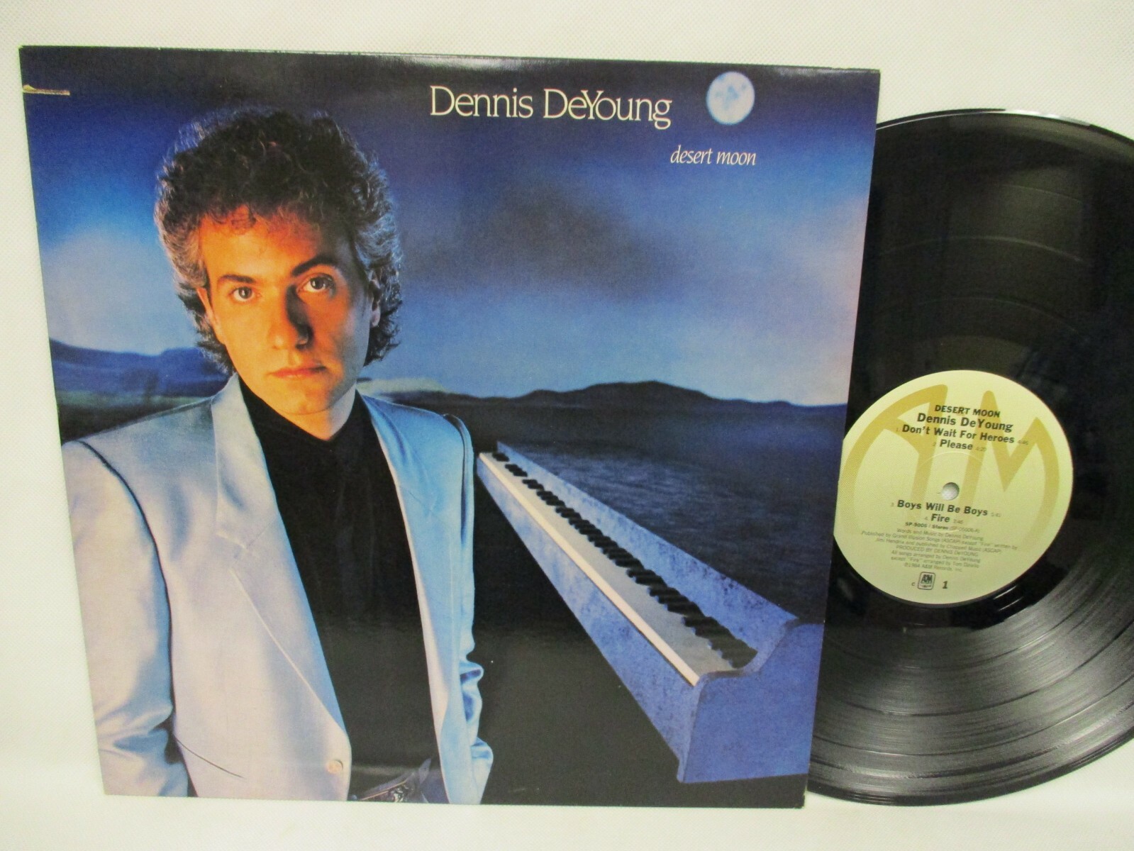 ポップス+ロック(洋楽) CD Dennis DeYoung Desert Moon D32Y3014 A&amp;amp;M Records /00110 Amazon.com: Dennis DeYoung: Desert Moon LP VG++/NM Canada