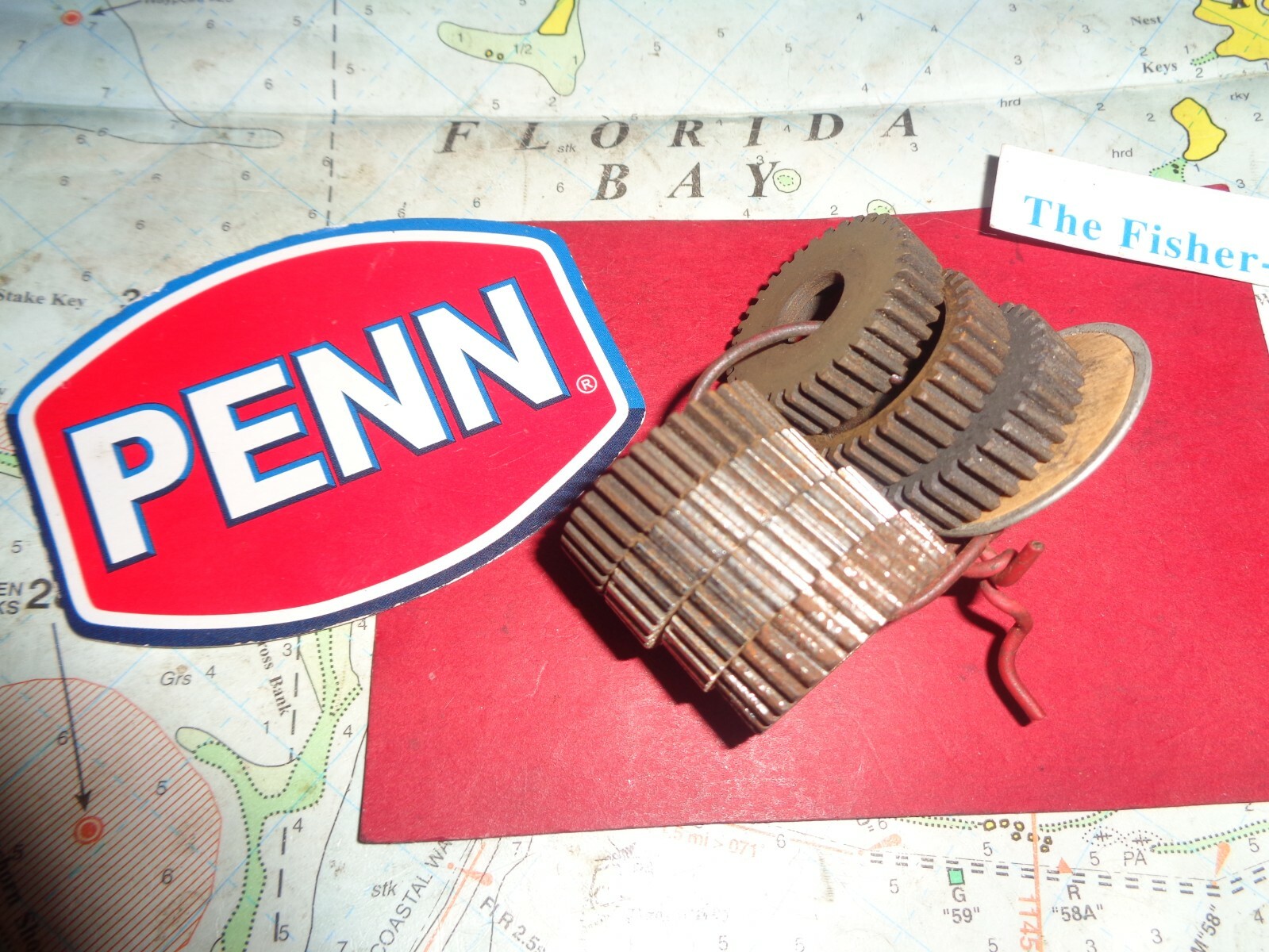 7 PENN 149L MAIN GEARS NEW PENN PARTS 5-149  2 STYLES PENN MARINER MAIN GEARS