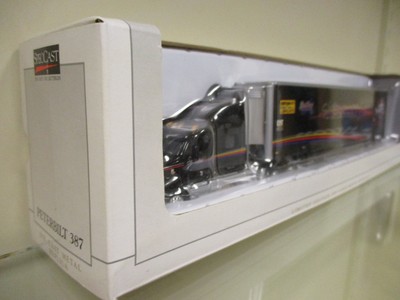 Agco Silver Bullet Pulling Tractor Peterbilt Semi Limited Edition By SpecCast