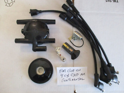 CONTINENTAL 4 CYL Red Seal Teledyne PREMIUM TUNE IGN FLAT CRAB Dist CAP KIT