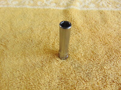 Snap-on Tool 1/4'' drive 9/32'' Deep SAE Fractional 6-point Socket wrench NEW