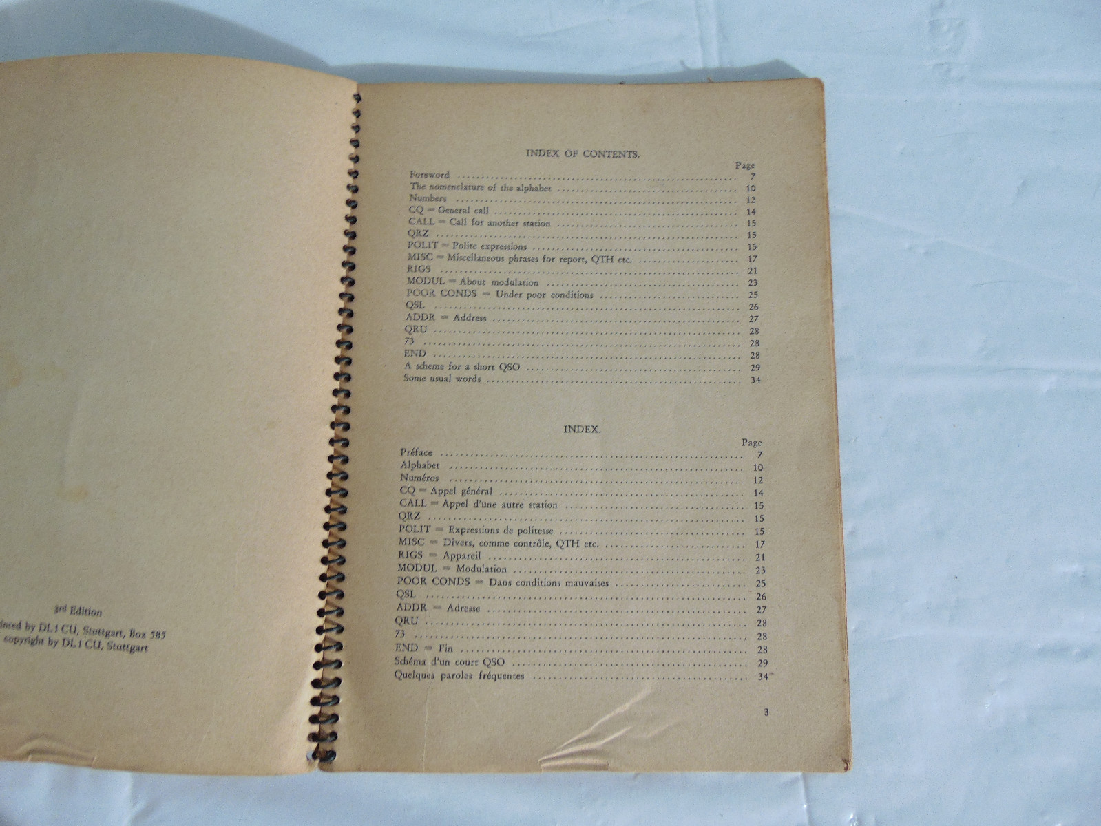 1958 HAM'S Interpreter By OH 2 SQ 3rd Edition Amateur Radio Dictionary Germany