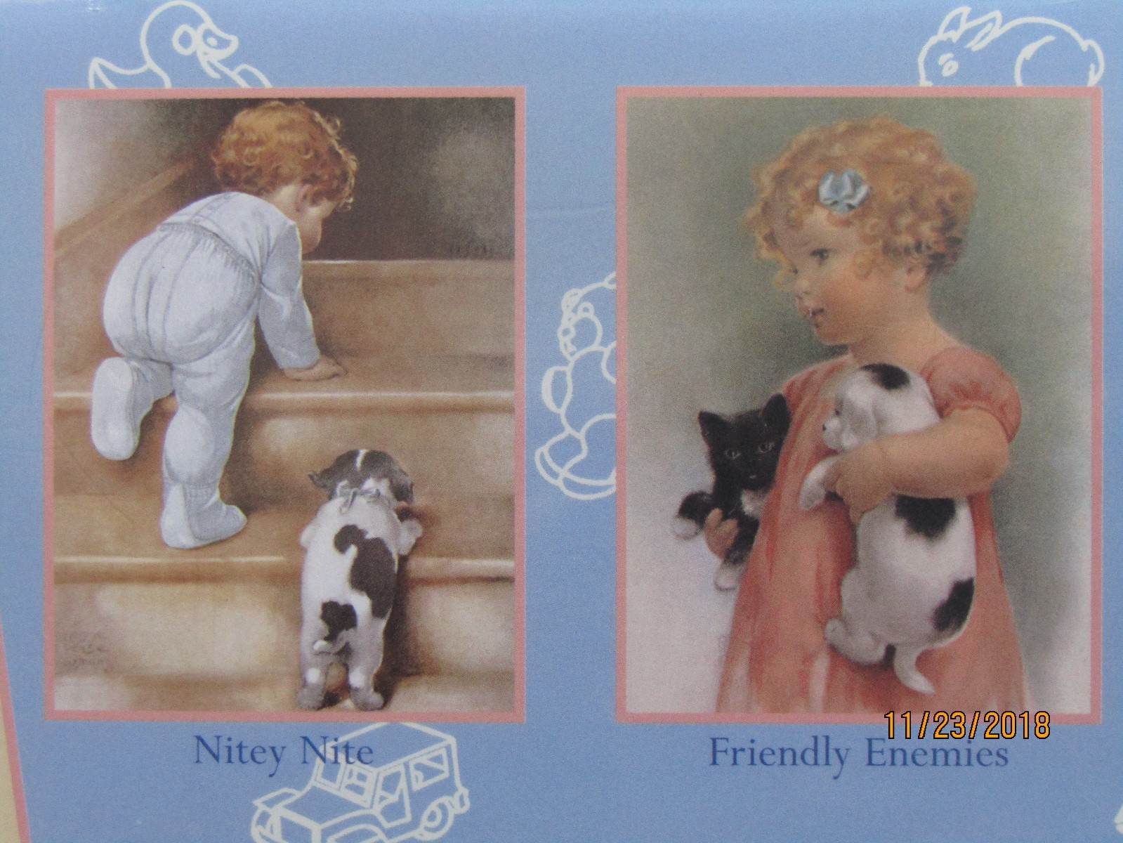MINT VTG Bessie Pease Gutmann Calendar 1998 12 Month Art Prints Baby Children