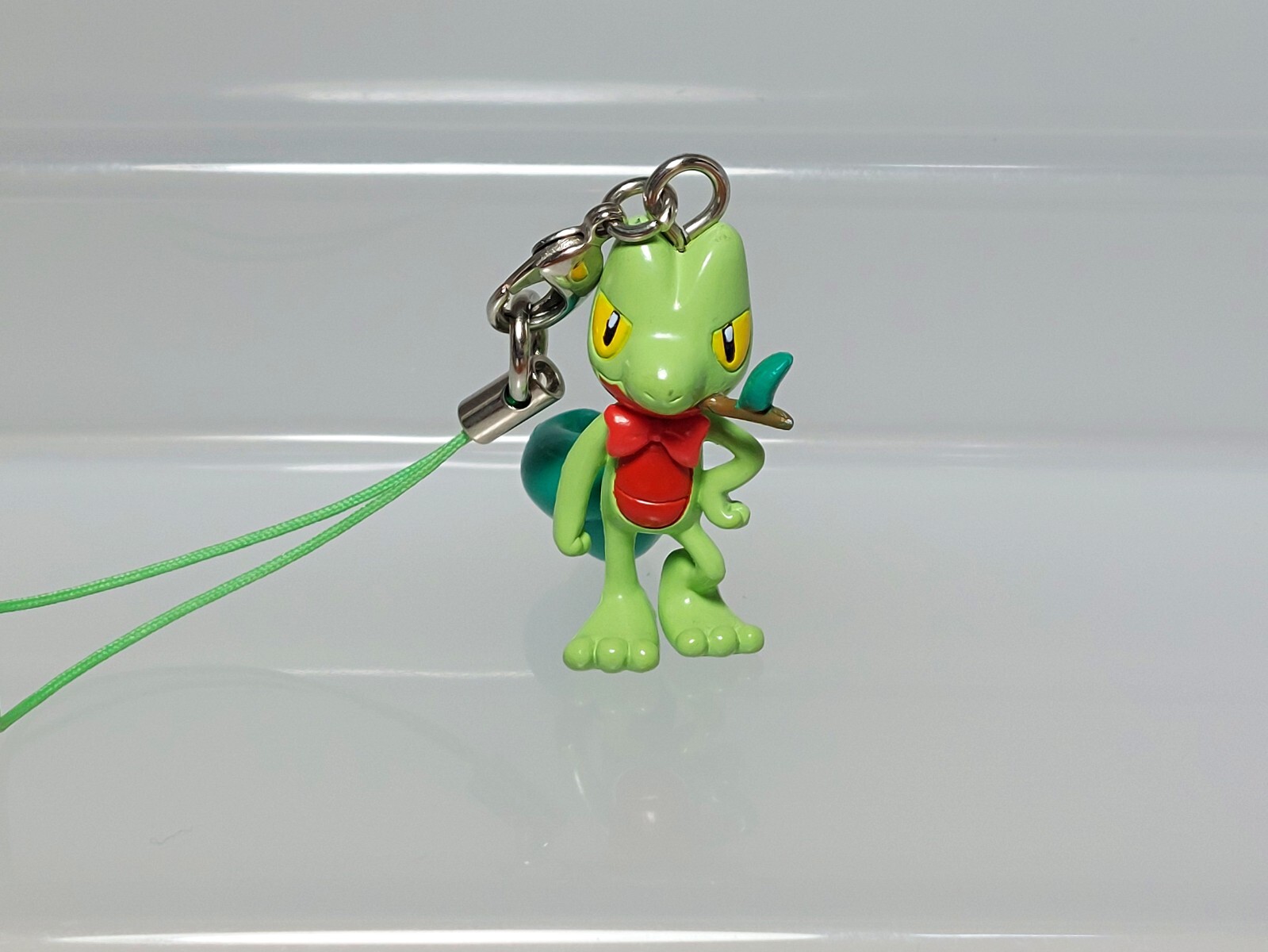 こっこ Ash's Treecko Kimori Pokemon Swing Strap 2 Figure Bandai 2003