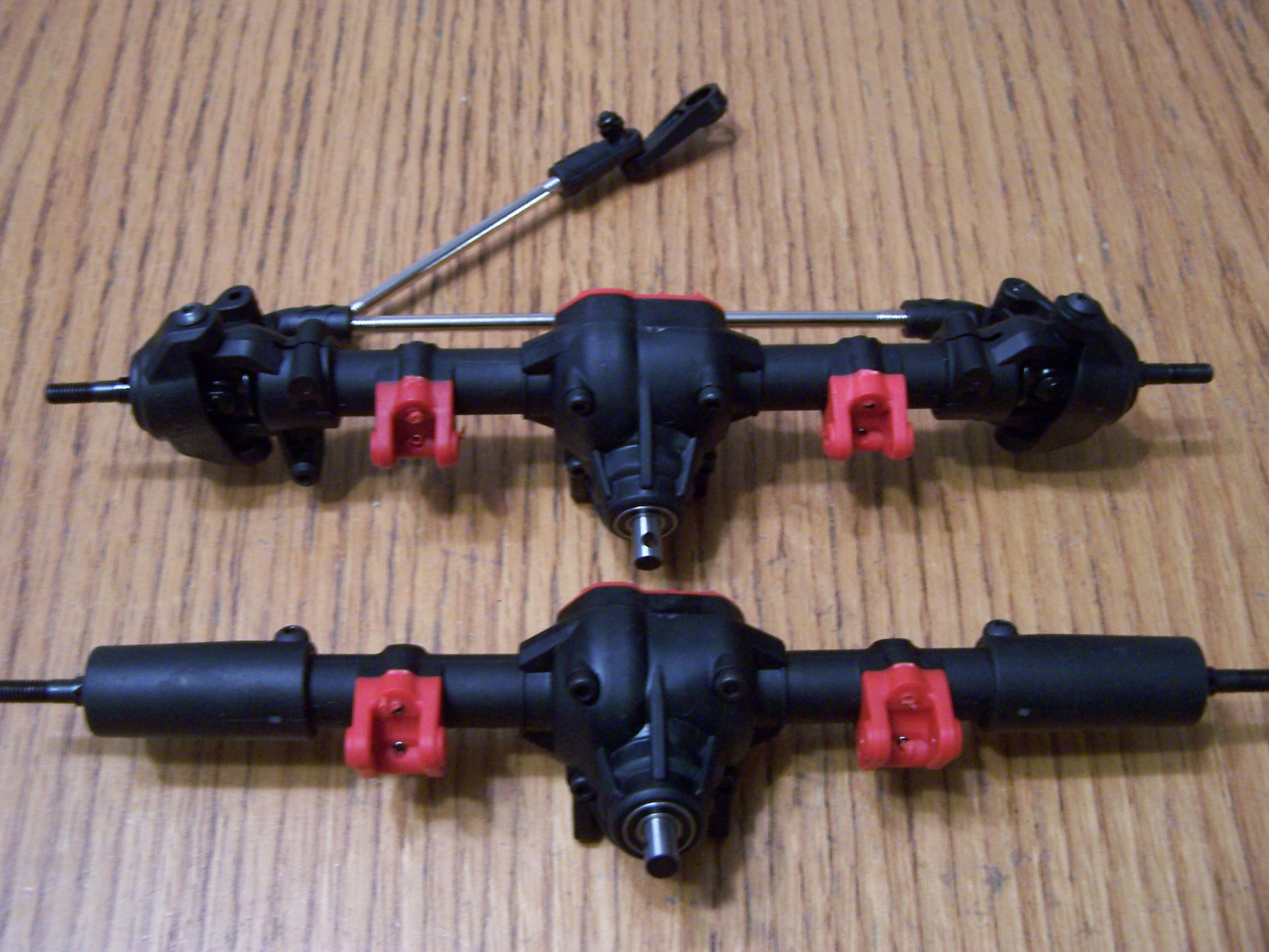 Axial SCX10 II Jeep Cherokee AR44 Front & Rear Axles C-Hubs Carrier Differential