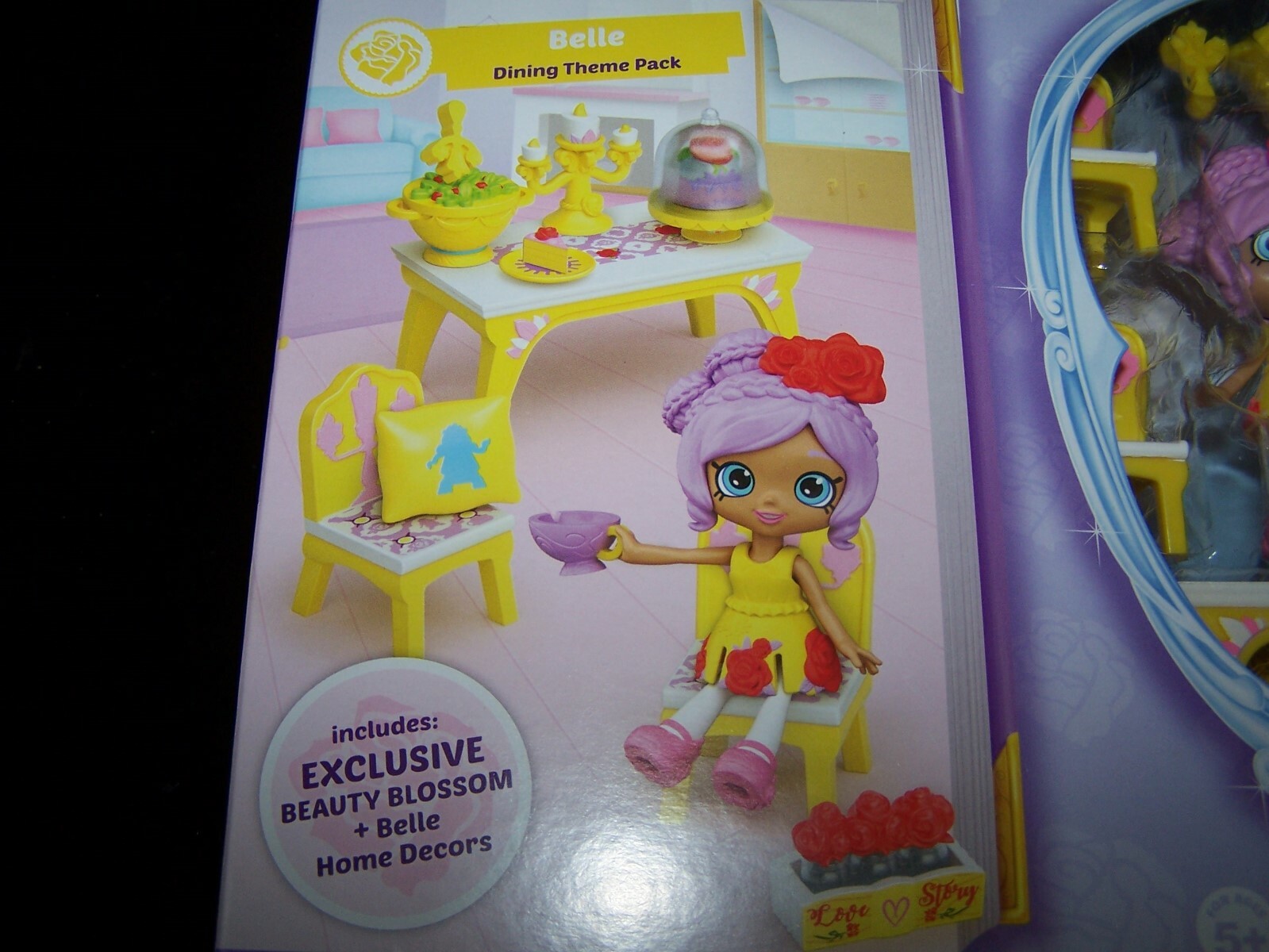 Disney's Happy Places~Belle Dining Theme Pack~DBL