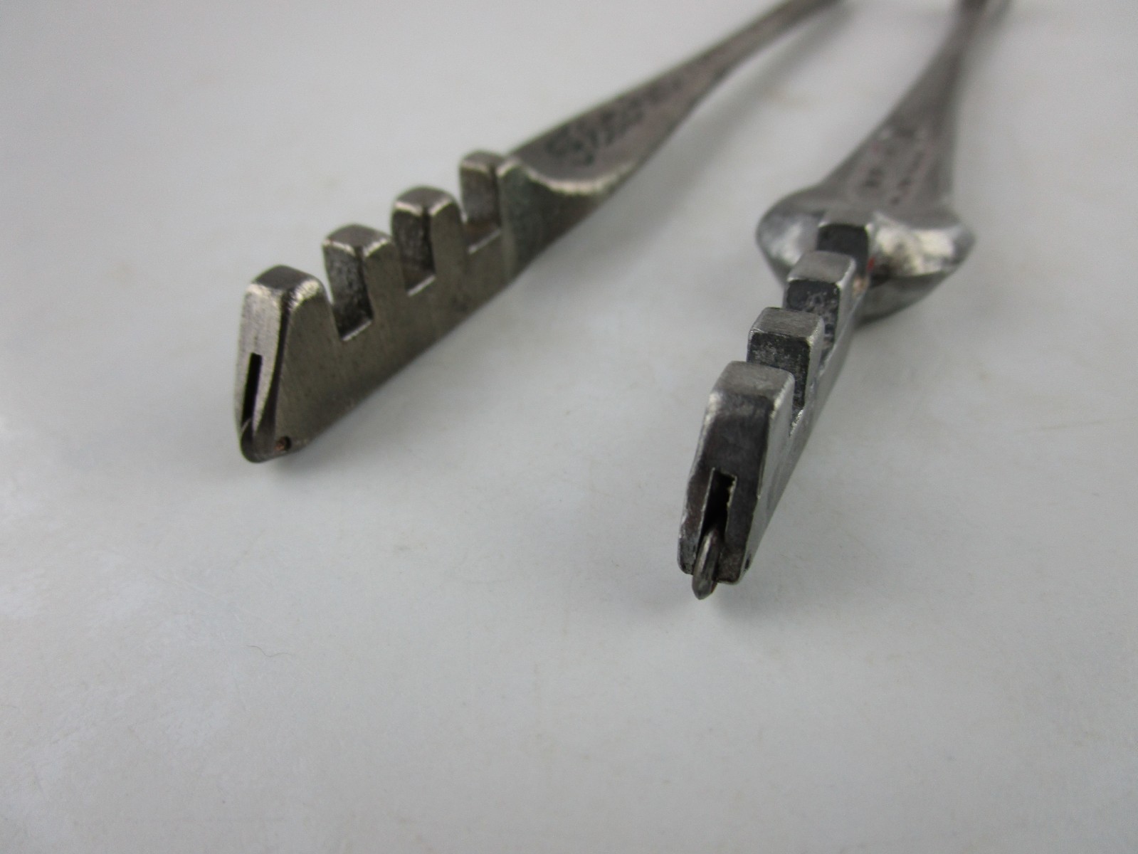 2 Vintage Glass Cutting Tools Stamped Fletcher & Best USA Hand Tools