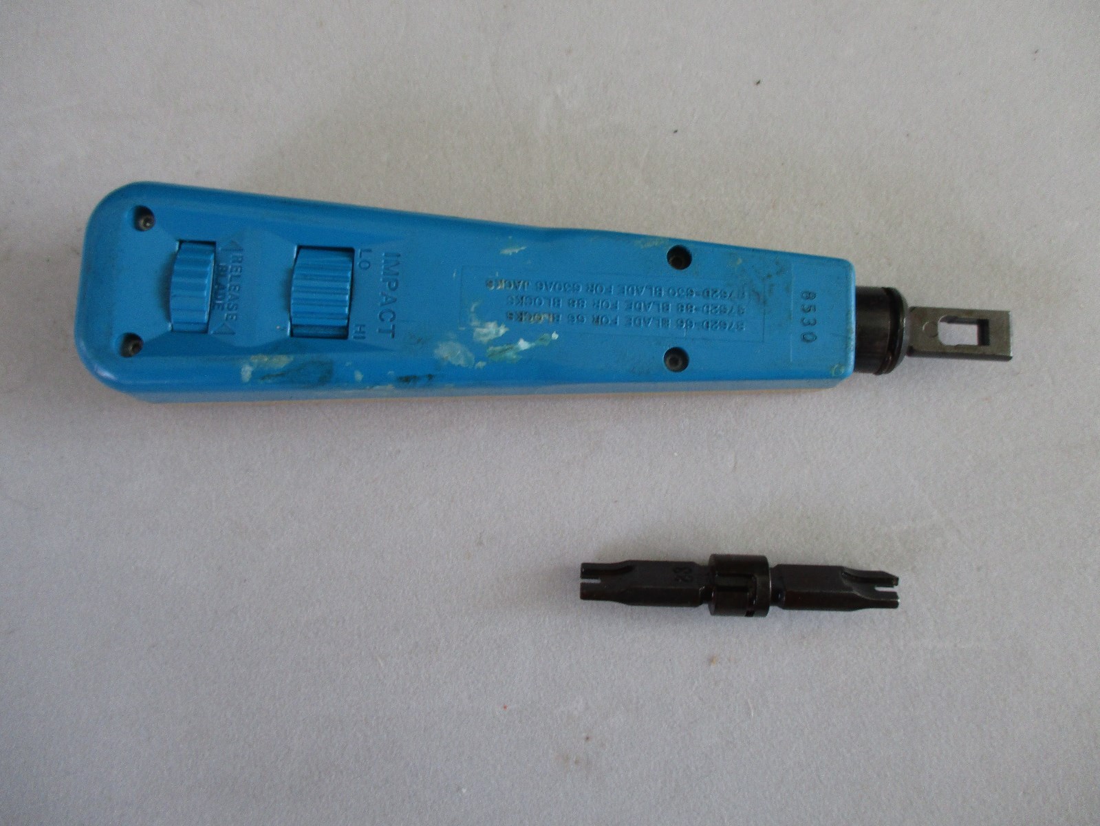 Harris Dracon Impact Tool Handle & Blades 66 & 88 Punch Down Phone AT 8762 Bell