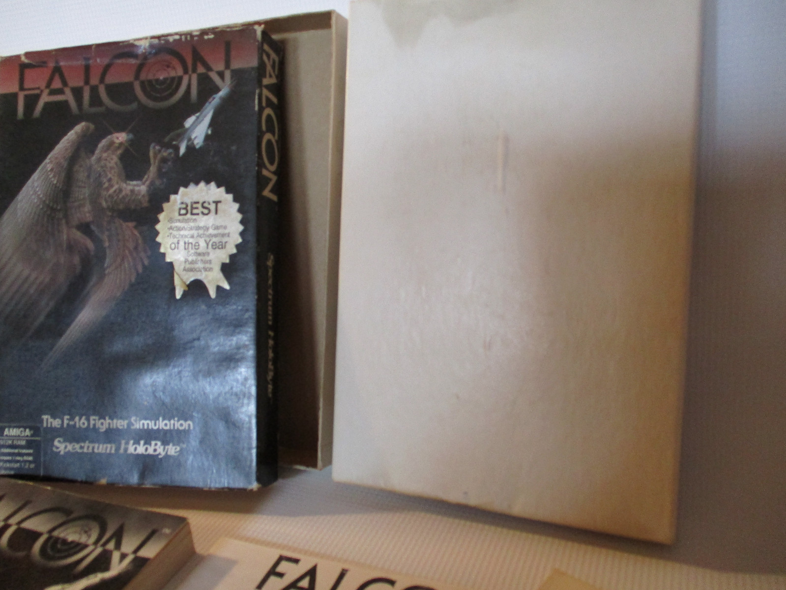 FALCON Commodore Amiga Game by Spectrum HoloByte!!