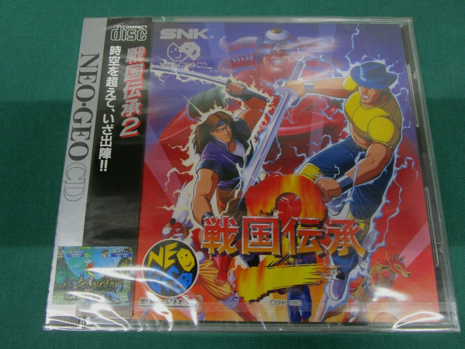 CD 戦国伝承2 | SNK NEOGEO 0 SENGOKU Sengoku Neogeo Geo Neo eBay