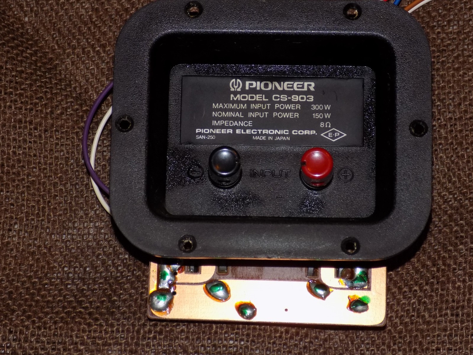 pioneer cs 903 speakers