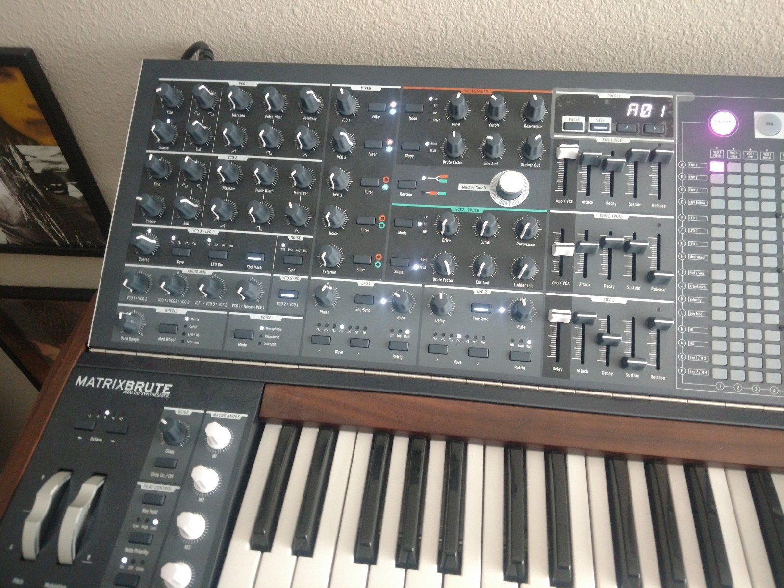 Arturia MatrixBrute Analog Matrix Synthesizer 49 Key Dual Brute Series !!
