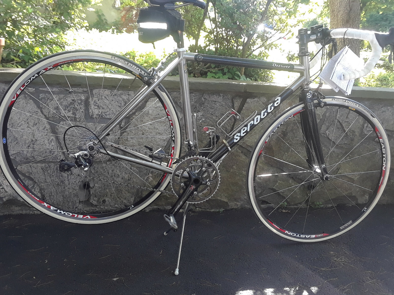 Serotta Ottrott GS Titanium/Carbon. Ridden 4 seasons, about 4k miles