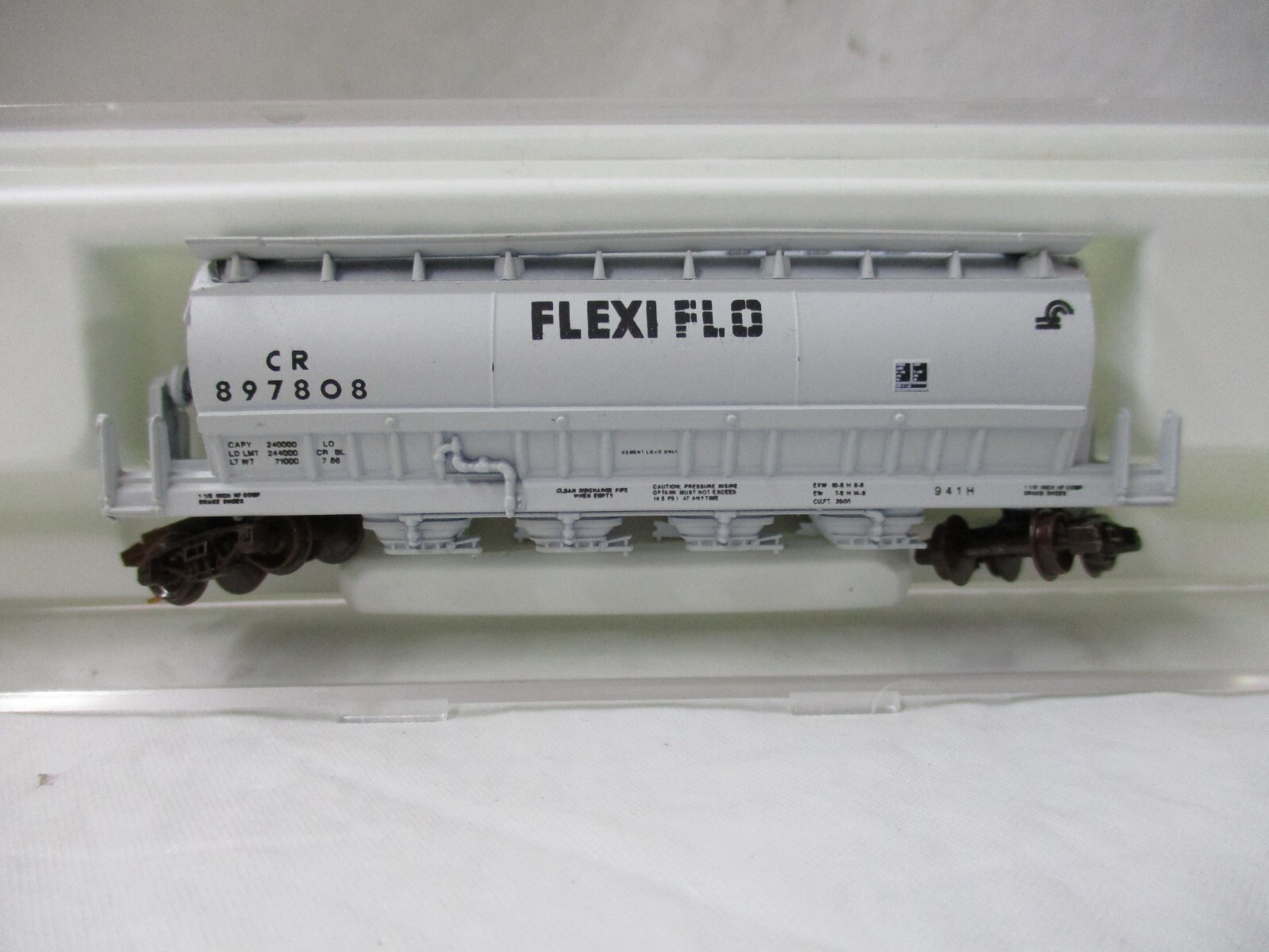Eastern Seaboard Models 1107 Conrail Flexi-Flo Hopper Car Rd# CR 897808 N Scale Eastern Seaboard Models 1107 Conrail Flexi-Flo Hopper Car Rd# CR 897808 N Scale